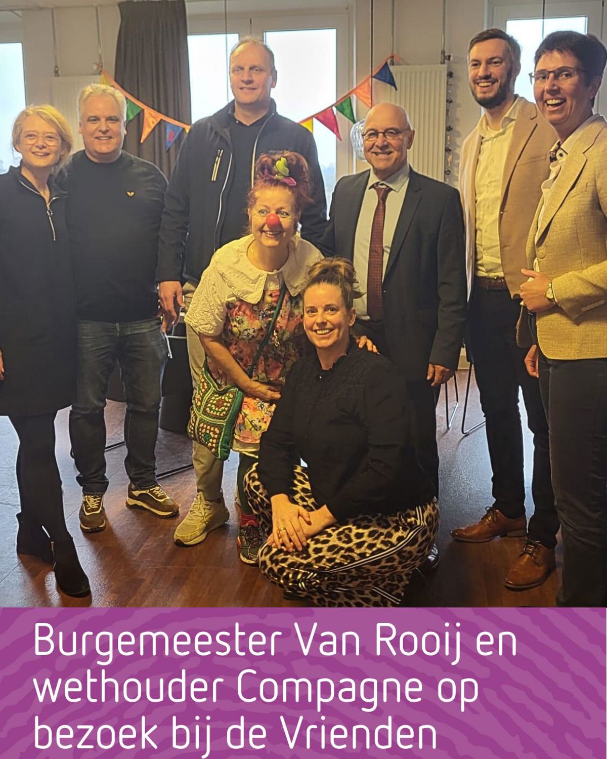 Bezoek van Burgemeester Van Rooij en wethouder Compagne - Vrienden van ...